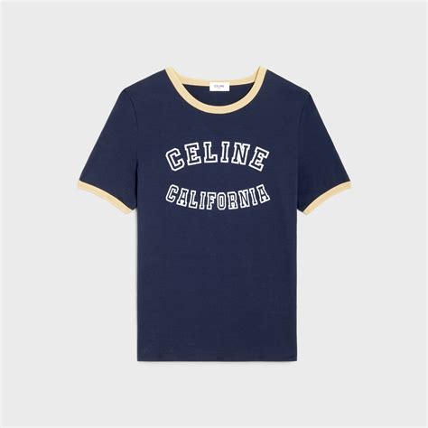 light blue celine t shirt|T.